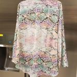 Show Me Your Mumu 💕💕 Felicity Flutter Top ~ Snake Print Small S NWT Photo 7