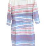 J. McLaughlin Tiered Stretch Dress Size Large Photo 0