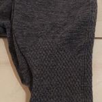 Tek Gear Leggings M/L Heather Grey Fitted Midrise Wicking Photo 5