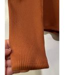 7 For All Mankind Puff Sleeve Square Neck Ribbed Top Size Small NWT Long Sleeves Photo 11