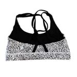 Lululemon  Energy Bra in the Ditsy Daisy Black White print Luxtreme 4 EUC Photo 3