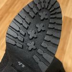 DKNY  Logo Chunky Platform Ankle Knot Bootie Women’s US 7 Black Color 4”Heel NWT Photo 10