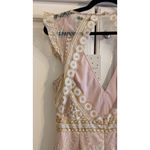 Hello Molly Women's  Pink Gold Sequin Mini Dress M Photo 2