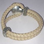 UK Kentucky Wildcats Leather Braided Silicone Interchangeable Snap Bracelets Black Photo 5