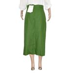 Sézane Lucilla Linen Skirt, Summer Green, FR40/US8 Photo 9