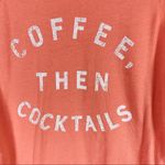 Grayson Threads Coral Graphic Sweatshirt Sz XS Coffee Cocktails Photo 6