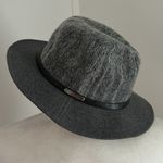 BCBGeneration BCBG Gray/Cream Wool Blend Soft Fedora Photo 1