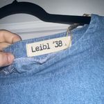 Nordstrom Leibl ‘38 Distressed Denim Dress Size L Photo 2