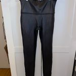 Spanx Faux Leather Shapewear Leggings Athleisure activewear Fall Pants Goth Photo 4