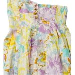Anthropologie  Maeve Sweetheart Corset A-Line Floral Dress Sleeveless Size LP NEW Photo 9