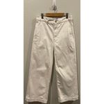 Everlane Antique White Wide Leg Pockets Pants Photo 3