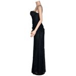 Majorelle Salma Floral Lace Gown, Black, Medium Photo 8