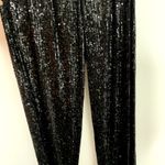 Nookie Black Sequin Flare Leg Jumpsuit One Piece Womens Size Small Photo 11