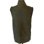 Rebecca Malone  Gray Christmas Scottie Dog Fleece Vest, size Medium Photo 3