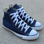 Converse  Chuck Taylor Ladies All Star Indigo Canvas Sneaker Sz 8 Photo 0