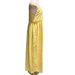FRNCH Paris Maxi Dress Yellow Size S Photo 3