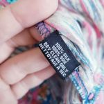 Tolani  Multicolor Bohemian Silk Tassel Tunic Dress Photo 6