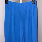 Stylive Wide Leg Trouser Pants Women Medium Pleated High Waisted Boho Festival Blue Photo 7