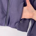 Lululemon Asymmetrical Zip Emerge Renewed Jacket Women’s Size 10 in Black Grape Photo 7
