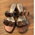 Life Stride  Bronze Block heel sandals size 9.5 Photo 1