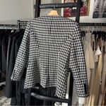 EXPRESS  Black and White Houndstooth Blazer Photo 8