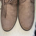 Unisa   Color Tan Wedge Boots Lace Up Faux Suede Rubber Sole Size 10 NWOT Photo 14