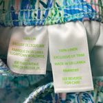 Lilly Pulitzer Taron Pull On 100% Linen Pants Surf Blue Soleil It On Me Size XL Photo 4