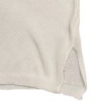 Beach Coastal Knit Sweater Cream and Pink Colorblock Pullover Lightweight S Photo 6