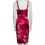 David Meister Silk Midi Bodycon Dress Photo 2
