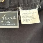 Vtg Lennie Nina Leonard Black Velvet Maxi Skirt Womens Size 8 A Photo 6