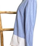 Jack Spade Warren Street NY Denim Colorblock Shirt Blue Photo 3