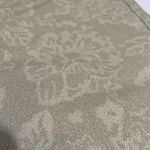 Topshop NWOT Beige Tan Subtle Floral Print Pants Straight Leg Carpenter Jean New Photo 11