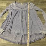 We The Free Free People Lavender Purple Long Sleeve Shirt; XS women’s Photo 4