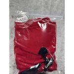 Ralph Lauren Lauren  Cardigan Sweater Womens Petite Large Red Black Toggle Cotton Photo 9