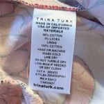 Trina Turk ♨️ Moss 2 Ankle Pants – Vibrant Red Multicolor Size 8 Photo 9