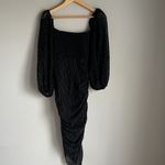 ASTR NEW  the label Athens Dress Black Burnout Photo 4