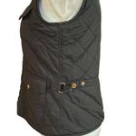 Ralph Lauren  Womens Reversible Quilted Utility Vest SZ S/M Full Zip Pockets Photo 8