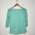 Calvin Klein Linen Top Womens Size Small Coastal Beach Vacation Sustainable Chic Photo 2