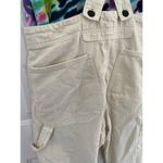 Sandrine Rose Reworked Cream Denim Overalls size Small White Photo 9