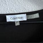 Calvin Klein Black Career Modest Mature Top Blouse Large Photo 5