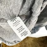 Athleta  Large Solstice Dress Gray Cowl Neck Long Sleeve Ruched Wool Blend 1186 Photo 7