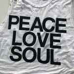SoulCycle  White Cropped Top Small Workout Tank Casual Photo 2