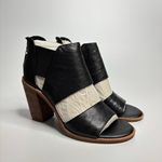 Söfft Pemota Leather Block Heel Sandals in Black Size 6 Photo 5