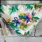 Sundazed Kylie Printed Strappy Bikini Bottoms Floral White Multicolored XS NWT Photo 2