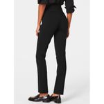 Spanx Smooth™ Perfect Fit Ponte Slim Straight Pant Classic Black High-Rise Waist Photo 1