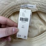 Anthropologie Hat Bucket Womens One Size Beige Blue Red Striped Cotton Photo 7