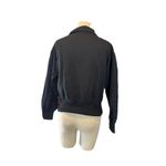 A New Day Women's Quarter Zip Sweatshirt -  Xs Black New Gold Zipper Photo 3