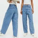 BDG NWT  Rih Extreme Baggy Jean Blue Swirl Multi Streetwear Jeans Size 24 | 00 Photo 13