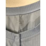 Aerie Offline by  Real Me Henley light blue crop tee Photo 2