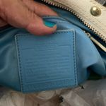 Coach  RARE Heritage Large  Domed
Satchel Denim Signature Leather Bag Photo 4